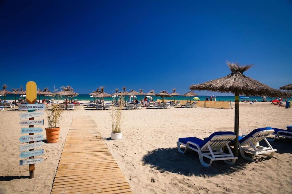 Appart T2 Calme - Centre De Canet - Parking - Clim Dış mekan fotoğraf